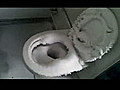 WC gelés dans un train polonais