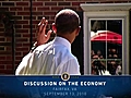 President Obama Talks with Virginia Families on the Economy