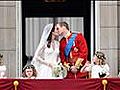 Royal Couple Exchanges First Kiss