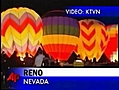 Raw Video: Hot Air Balloons Over Nevada