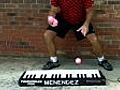 Impressive Piano Juggling