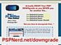 Downgrade your PSP, from 3.03 to 1.5 - Best Tutori...