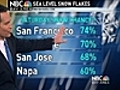 San Francisco Snow Could Happen. Jeff Ranieri With Best Chance To See Snowflakes.