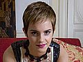 Emma Watson Says Bye to Potter