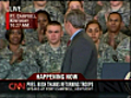 Moment of Zen - Troops Make Room for Bush