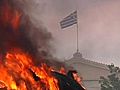 Athen: Krawalle nach Abstimmung