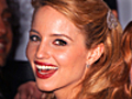 Dianna Agron Tackles The Super Bowl For 