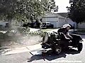 Jet Powered Golf Cart