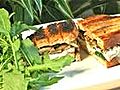 How To Make Barbecue Chicken,  Mushroom And Goat’s Cheese Sandwich