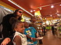 John Morrison signs copies of the WrestleMania XXVII DVD at FYE at Union Station in Washington D.C.
