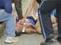 Marathon Runner Collapses,  Revived On Course