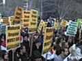 Protest to support Egypt at the UN