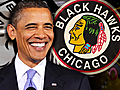 Obama welcomes Blackhawks to White House