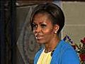 Michelle Obama Speaks in Soweto