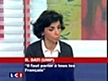 Le lapsus de Rachida Dati