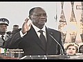 Ouattara faz juramento