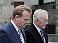 NFL,  Locked-out Players Wrap Up Talks for Now