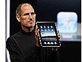 Steve Jobs introduces the iPad