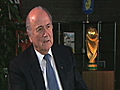 Blatter slams English football debt