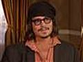 Depp on acting out &#039;emotion capture&#039; for &#039;Rango&#039;