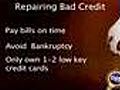 Tips.Net  Repairing Bad Credit