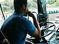 Bus driver on leave after e-reading and driving