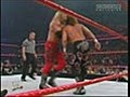 wwe raw edge v.s chis benoit v.s hbk