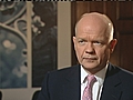 Hague on Libya UN coalition