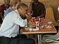 Obama Makes Hot Dog Stop in Ohio