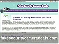 Good Looking Fake Security Camera