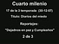 Cuarto milenio:D.del miedo 2 de 3 30 - 12