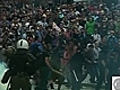 Athens protests turn violent