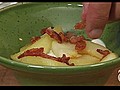 Sorvete com Maçã Caramelizada e Cobertura de Bacon