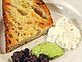 Burrata with Broccoli Rabe Pesto and Fig-Onion Jam