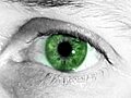 Green Eye Stock Footage