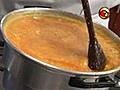 Sopa de canjiquinha com costelinha