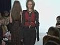 Agyness Deyn takes a tumble at Naomi Campbell’s Fashion For Relief Haiti show