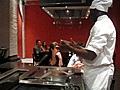 Chef ching ching at the japanese resturant
