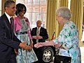 Obamas visit Buckingham Palace