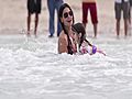 Katie Holmes And Suri Make A Splash