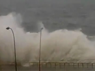 Cile - Tempesta a Valparaiso