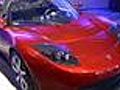 Electric Sports Car Debuts In U.S. - video