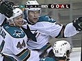 Sharks goal: Dany Heatley