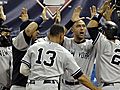 Yankees Beat Twins,  4-1, Sweep ALDS