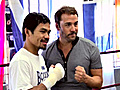 Manny Pacquaio vs Miguel Cotto 11/14/09 - 24/7 Jeremy Piven Visits Manny Pacquiao