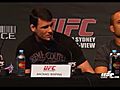 Bisping,  Rivera have war of words