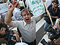 Violent Protests in Tehran Iran