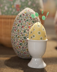 Fabric Easter Eggs