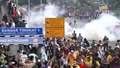 Teargas fired in Malaysia protests
