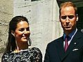 Canadian Crowds Adore Prince William,  Kate